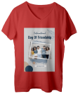 Block Round Neck , Grey T-Shirt